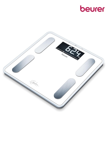 Beurer White Signature Line Body Analysis Bathroom Scale BF400 (AA8975) | £40