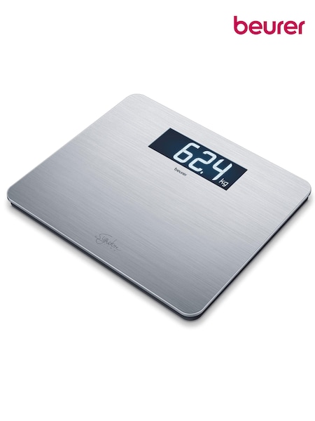 Beurer Stainless Steel Signature Line Digital Bathroom Scale GS405 (AA8987) | £50
