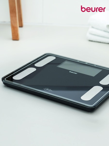 Beurer Black Signature Line Body Analysis Bathroom Scale BF400 (AA9002) | £40