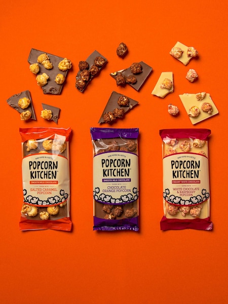 Popcorn Kitchen Belgian Chocolate Popcorn Bars
