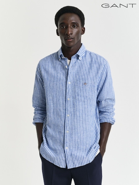 GANT Blue 100% Cotton Shirt (AA9559) | £100