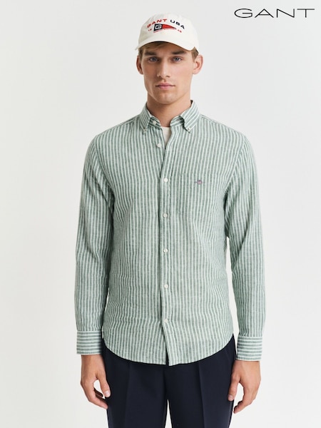 GANT Green 100% Cotton Shirt (AA9596) | £100