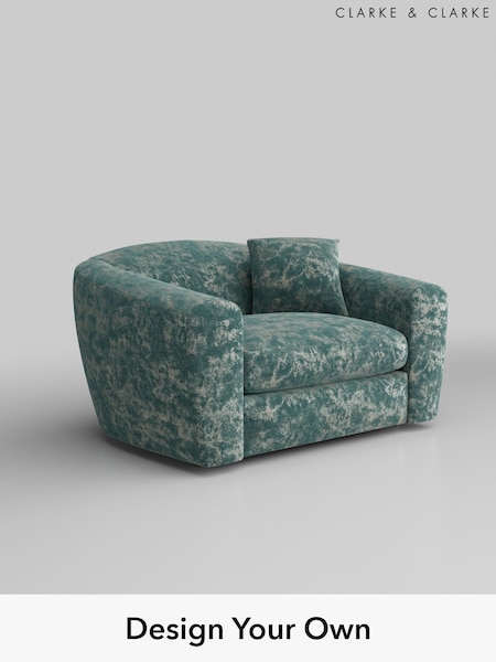 Camille/Dark Teal Erik By Clarke And Clarke (AA9749) | £1,350