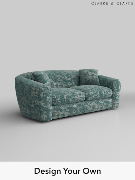 Camille/Dark Teal Erik By Clarke And Clarke (AA9749) | £1,625