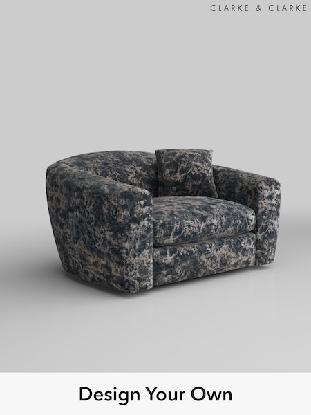 Camille/Indigo Charcoal Grey Erik By Clarke And Clarke (AA9754) | £1,350