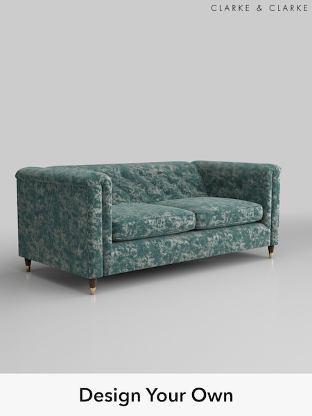 Camille/Dark Teal Loki By Clarke And Clarke (AA9756) | £1,525