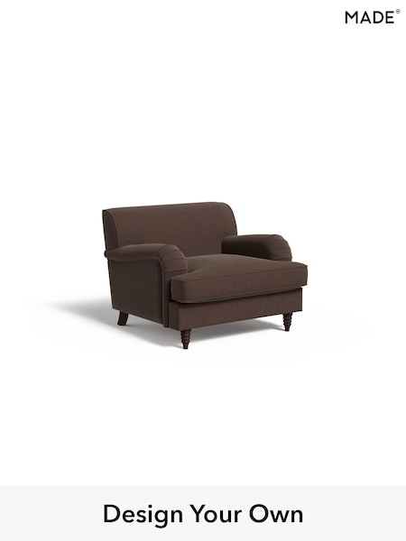 Soft Chenille Easy Clean/Mocha Natural Orson By Made (AA9762) | £825