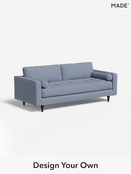 Matt Velvet Easy Clean/Arctic Blue Scott By Made (AA9763) | £1,099