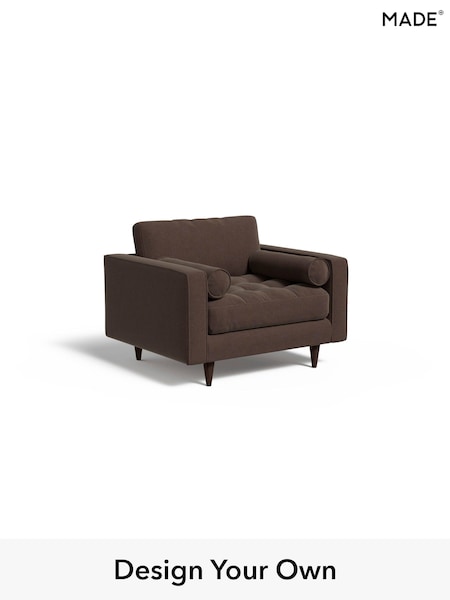 Soft Chenille Easy Clean/Mocha Natural Scott By Made (AA9765) | £875