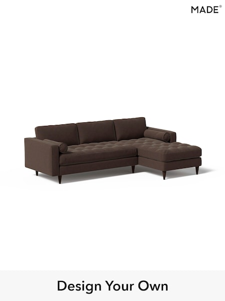 Soft Chenille Easy Clean/Mocha Natural Scott By Made (AA9765) | £1,875