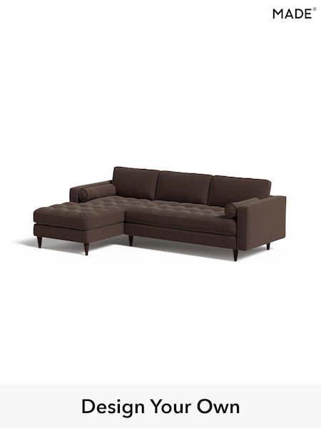 Soft Chenille Easy Clean/Mocha Natural Scott By Made (AA9765) | £1,875