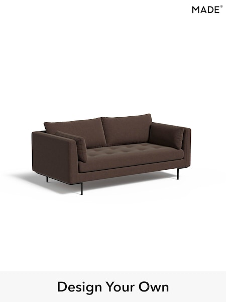 Soft Chenille Easy Clean/Mocha Natural Harlow By Made (AA9767) | £375 - £2,650