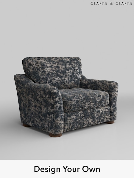 Camille/Indigo Charcoal Grey Freya By Clarke And Clarke (AA9768) | £1,099