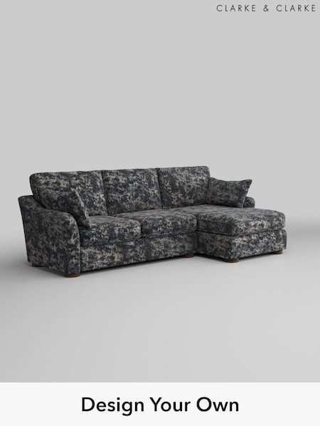 Camille/Indigo Charcoal Grey Freya By Clarke And Clarke (AA9768) | £2,450