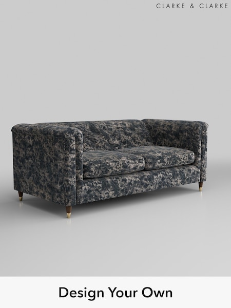 Camille/Indigo Charcoal Grey Loki By Clarke And Clarke (AA9769) | £1,525
