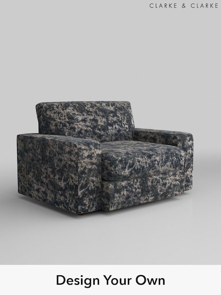 Camille/Indigo Charcoal Grey Ingrid By Clarke And Clarke (AA9770) | £1,075