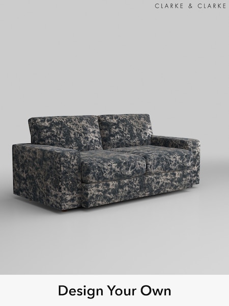 Camille/Indigo Charcoal Grey Ingrid By Clarke And Clarke (AA9770) | £1,375