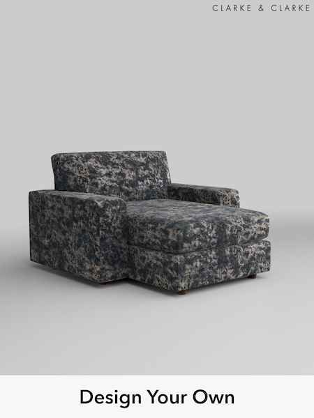 Camille/Indigo Charcoal Grey Ingrid By Clarke And Clarke (AA9770) | £1,425