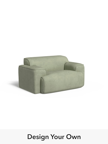 Matt Velvet Easy Clean/Willow Green Avalon By Made (AA9778) | £850