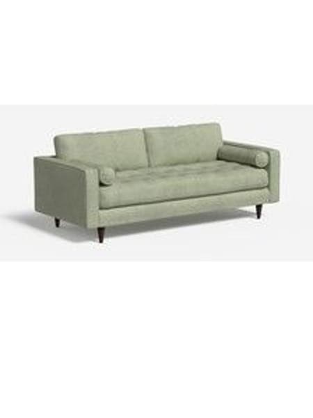 Matt Velvet Easy Clean/Willow Green Scott By Made (AA9781) | £1,099