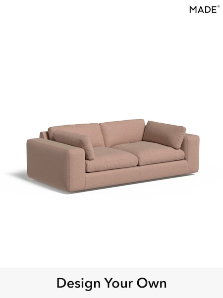Textured Woven/Plaster Pink Alec By Made (AA9786) | £1,399