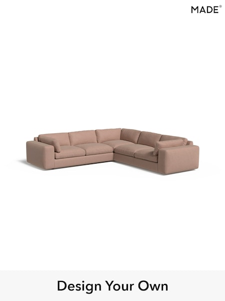 Textured Woven/Plaster Pink Alec By Made (AA9786) | £2,975