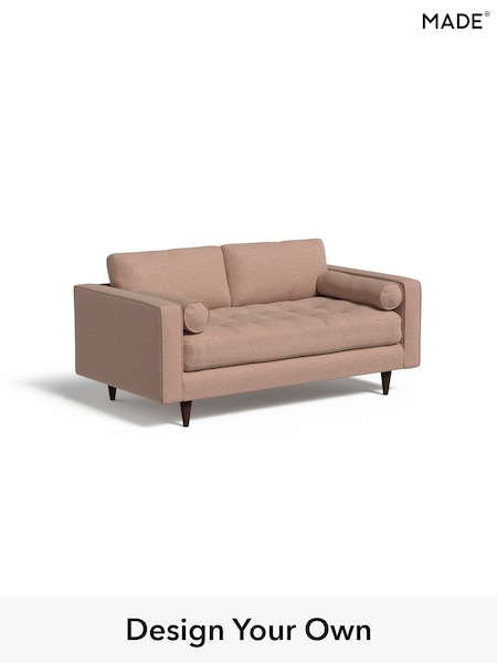Textured Woven/Plaster Pink Scott By Made (AA9788) | £1,075