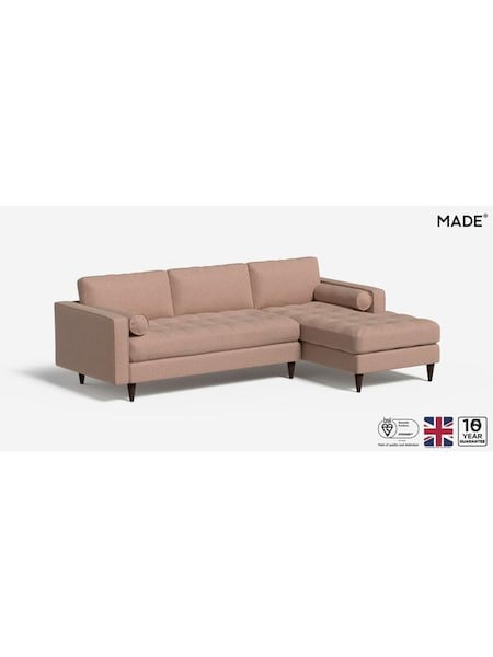 Textured Woven/Plaster Pink Scott By Made (AA9788) | £1,875