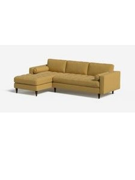 Textured Woven/Warm Ochre Scott By Made (AA9792) | £1,875