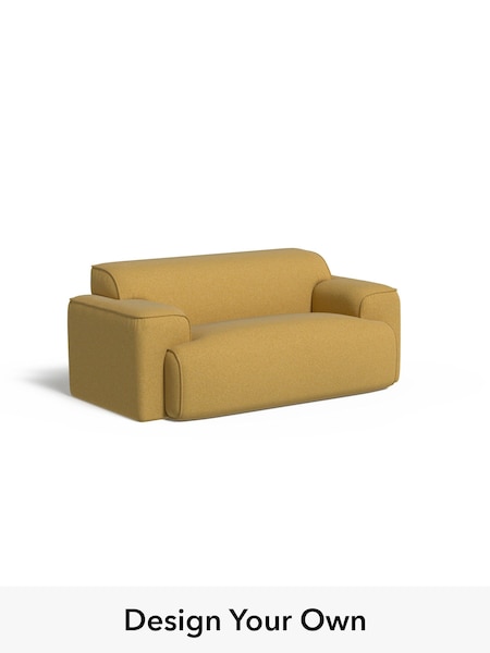 Textured Woven/Warm Ochre Avalon By Made (AA9794) | £1,025