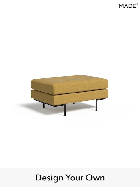 Textured Woven/Warm Ochre Harlow By Made (AA9795) | £375