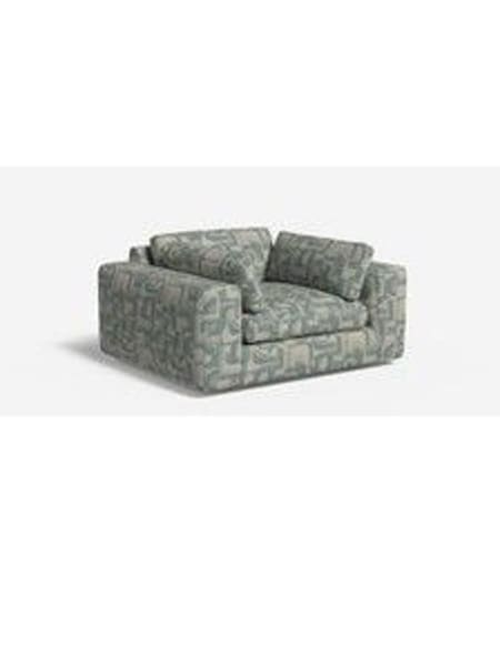 Caro Abstract Weave/Aqua Blue Alec By Made (AA9796) | £1,050