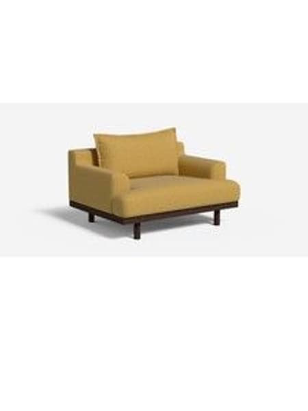 Textured Woven/Warm Ochre Turin By Made (AA9797) | £850
