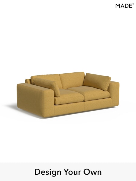 Textured Woven/Warm Ochre Alec By Made (AA9800) | £1,299