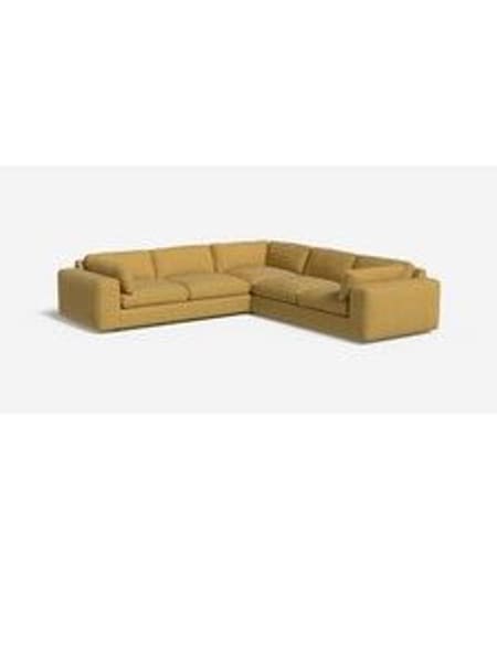 Textured Woven/Warm Ochre Alec By Made (AA9800) | £2,975