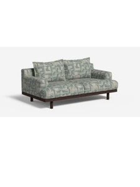 Caro Abstract Weave/Aqua Blue Turin By Made (AA9802) | £1,299