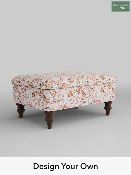 Autumn Leaves/Rust Brown Lamont By Nina Campbell (AA9815) | £450