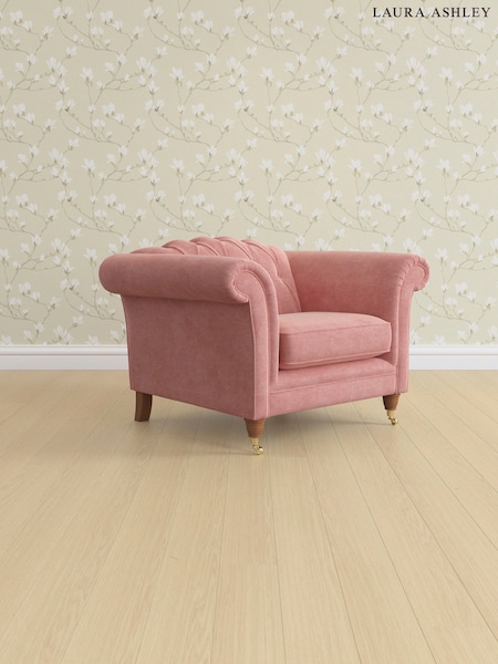 Bainton/Old Rose Pink Gloucester Button Back By Laura Ashley (AA9833) | £900