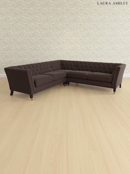 Harley/Chestnut Brown Chatsworth Button Back By Laura Ashley (AA9842) | £3,150