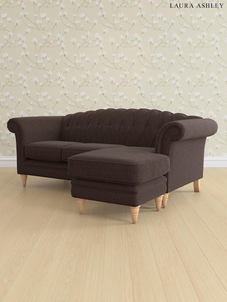 Harley/Chestnut Brown Gloucester Button Back By Laura Ashley (AA9858) | £2,100