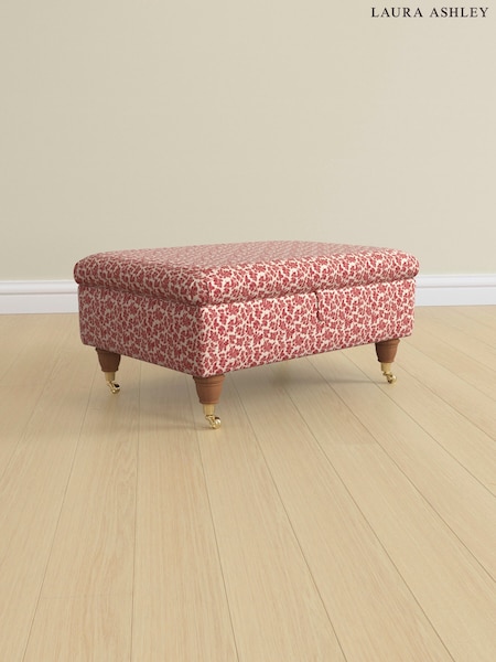 Hargate Leaves/Rosewood Red Beaumaris By Laura Ashley (AA9901) | £625