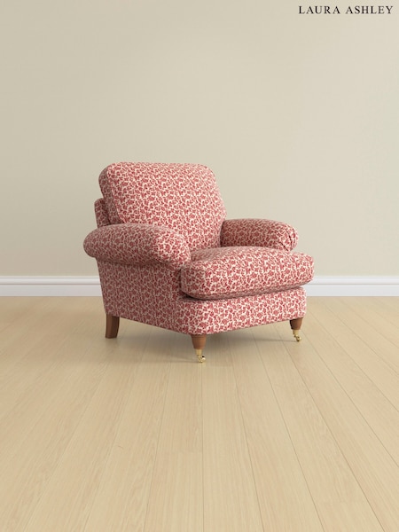 Hargate Leaves/Rosewood Red Beaumaris By Laura Ashley (AA9901) | £1,000