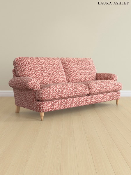 Hargate Leaves/Rosewood Red Beaumaris By Laura Ashley (AA9901) | £1,575