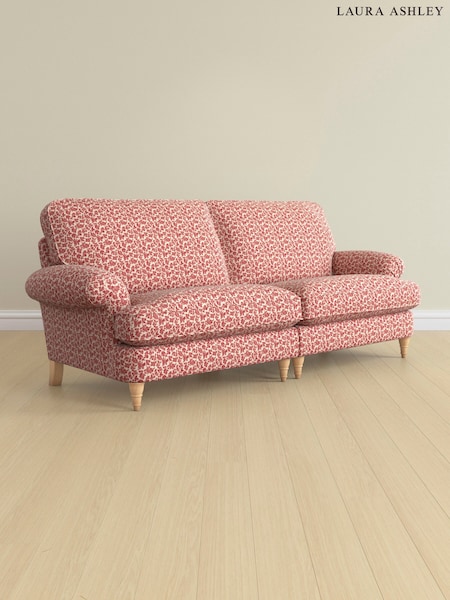 Hargate Leaves/Rosewood Red Beaumaris By Laura Ashley (AA9901) | £1,675