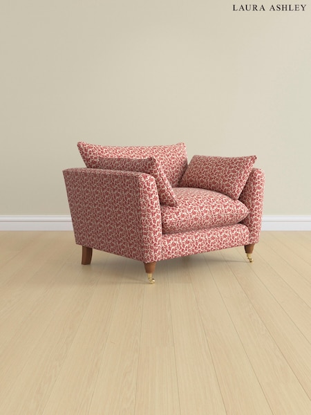 Hargate Leaves/Rosewood Red Casterton By Laura Ashley (AA9902) | £1,100