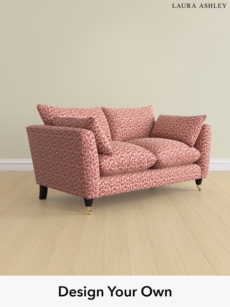 Hargate Leaves/Rosewood Red Casterton By Laura Ashley (AA9902) | £1,375