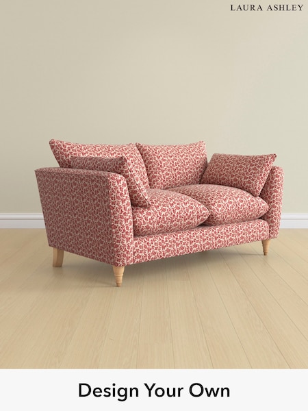 Hargate Leaves/Rosewood Red Casterton By Laura Ashley (AA9902) | £1,375