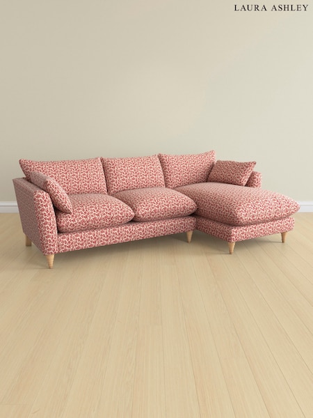 Hargate Leaves/Rosewood Red Casterton By Laura Ashley (AA9902) | £2,375