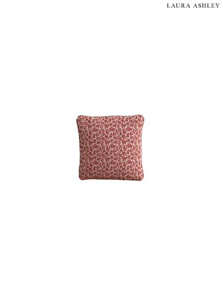 Hargate Leaves/Rosewood Red Upholstery Cushions By Laura Ashley (AA9904) | £60