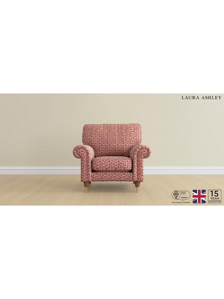 Hargate Leaves/Rosewood Red Kingston By Laura Ashley (AA9910) | £975